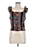 Eva Franco Black Sleeveless Blouse Size M - photo 1