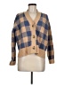 Madewell Plaid Tan Cardigan Size M - photo 1