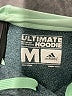 Adidas 100% Polyester Teal Pullover Hoodie Size M - photo 7