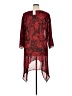 Chico's Graphic Red Cocktail Dress Size XL (3) - photo 2