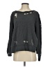 Romeo & Juliet Couture Gray Pullover Sweater Size S - photo 1