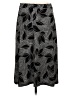 Kasper Print Black Casual Skirt Size M - photo 2