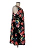 Apt. 9 Floral Black Casual Dress Size M - photo 4