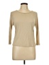 Max Mara Tan 3/4 Sleeve T-Shirt Size L - photo 1