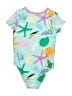 Cat & Jack Tropical Green Two Piece Swimsuit Size 2T - photo 2
