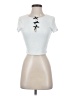 Assorted Brands Ivory Short Sleeve Turtleneck Size S - photo 1