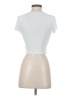 Assorted Brands Ivory Short Sleeve Turtleneck Size S - photo 2
