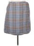 Talbots Plaid Blue Casual Skirt Size 14 Petite - photo 1