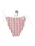 Wild Fable Checkered-gingham Red Swimsuit Bottoms Size M - photo 2
