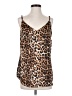 Chico's 100% Polyester Brown Tank Top Size S (estimated) - photo 1