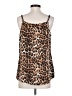 Chico's 100% Polyester Brown Tank Top Size S (estimated) - photo 2