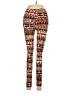 Hot Kiss Print Orange Leggings One size - photo 2