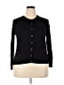 Nicole Miller Black 3/4 Sleeve Top Size XXL - photo 1