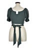 Listicle Green Short Sleeve Top Size XL - photo 2