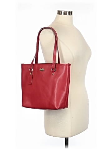 Coach Leather Tote (view 2)