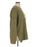 Fashion 100% Acrylic Solid Green Pullover Sweater Size XL - photo 4