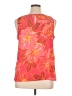 DR2 100% Polyester Orange Sleeveless Blouse Size XL - photo 2