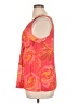 DR2 100% Polyester Orange Sleeveless Blouse Size XL - photo 5