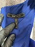 BCBGMAXAZRIA 100% Polyester Blue Cocktail Dress Size 10 - photo 7