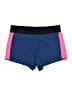 Athletic Works Color Block Blue Athletic Shorts Size 8 - photo 1