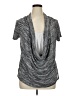 Absolutely Famous Gray Short Sleeve Top Size XL - photo 1