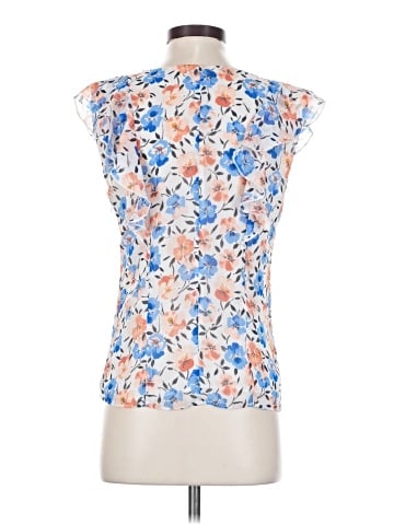 Ann Taylor Factory Short Sleeve Blouse (view 2)