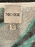 Nic + Zoe Tropical Teal Pullover Sweater Size L - photo 7