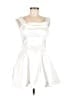 Unbranded White Cocktail Dress Size L (estimated) - photo 1