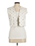 Zara Ivory Vest Size M - photo 1