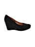 a.n.a. A New Approach Black Wedges Size 9 - photo 1