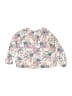 Carter's 100% Cotton Floral Ivory Long Sleeve Blouse 18-24 MO / 24 MO - photo 1