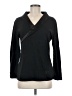 Temperley LONDON 100% Cotton Black Long Sleeve Top Size M - photo 1