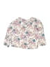 Carter's 100% Cotton Floral Ivory Long Sleeve Blouse 18-24 MO / 24 MO - photo 2