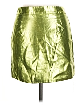 4th and Reckless Faux Leather Skirt (view 2)