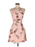 Lulus 100% Polyester Floral Pink Cocktail Dress Size M - photo 1
