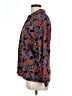 Pendleton 100% Polyester Print Blue Long Sleeve Blouse Size 10 - photo 5