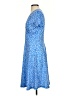 MSBASIC Print Blue Casual Dress Size S - photo 5