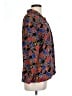 Pendleton 100% Polyester Print Blue Long Sleeve Blouse Size 10 - photo 4