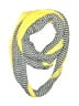 Splendid Houndstooth Stripes Yellow Scarf One size - photo 1