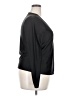 Bar III Black Long Sleeve Top Size 2X - photo 4