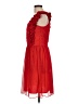Ellen Tracy 100% Polyester Red Cocktail Dress Size 10 - photo 5