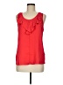 Express 100% Polyester Red Sleeveless Blouse Size M - photo 1
