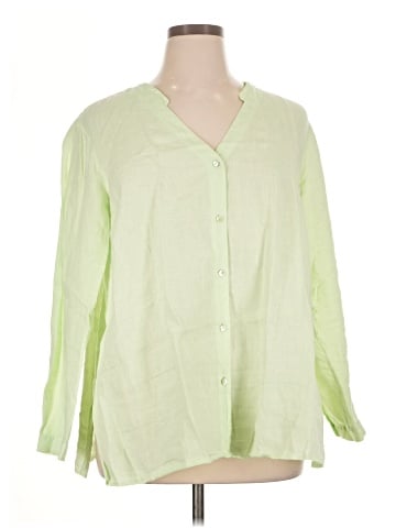 Eileen Fisher Long Sleeve Blouse (view 1)