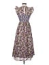 English Factory Floral Purple Casual Dress Size XS - photo 2