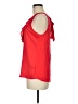 Express 100% Polyester Red Sleeveless Blouse Size M - photo 5