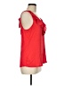 Express 100% Polyester Red Sleeveless Blouse Size M - photo 4