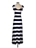 Gap 100% Rayon Stripes Blue Casual Dress Size XS - photo 2