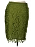 Ann Taylor 100% Polyester Green Formal Skirt Size 10 (petite) - photo 1