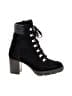 AQUATALIA Black Ankle Boots Size 9 - photo 1