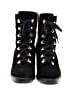 AQUATALIA Black Ankle Boots Size 9 - photo 2